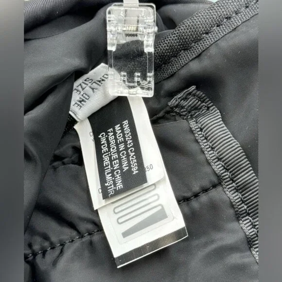 🆕 DIESEL 🧿 NWOT Black Nylon Monogrammed Backpack - Picture 12 of 13